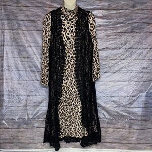 Chico’s Leopard Print Swing Dress